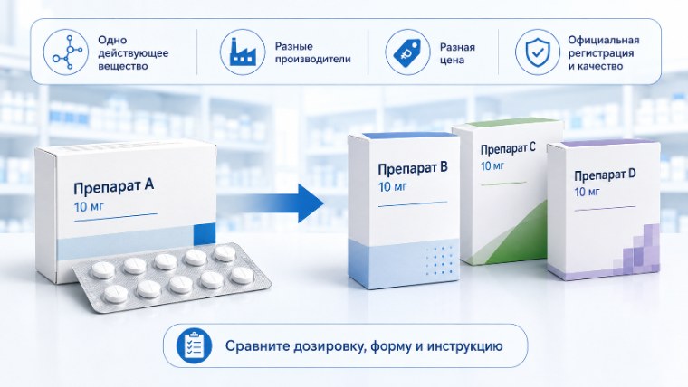 Что такое аналог лекарственного препарата