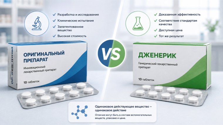 Аналог и дженерик: в чем разница