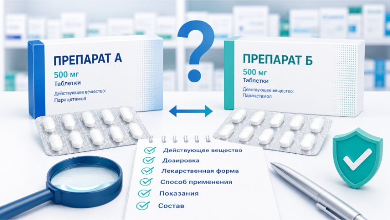 Можно ли заменить препарат аналогом с тем же действующим веществом