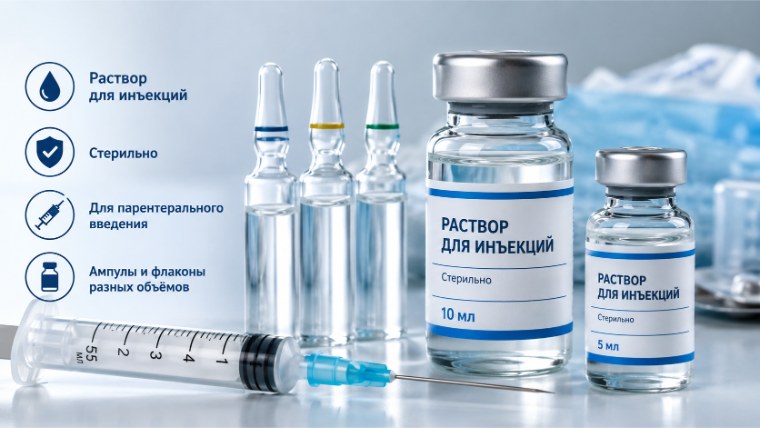 Что такое раствор для инъекций