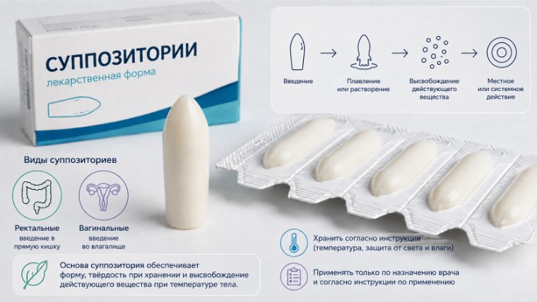 Что такое суппозитории