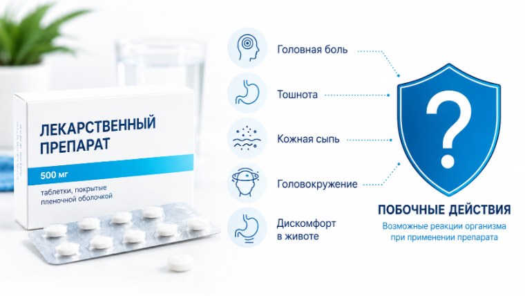 Что такое побочные действия лекарственного препарата